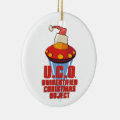 U.C.O. (未確認のクリスマスの目的) セラミックオーナメント (右)