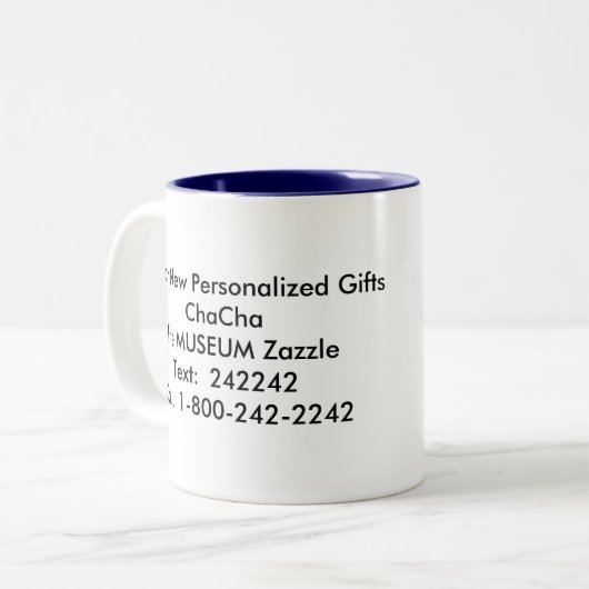 !!!U Create Truthは単独で立ち上げる ツートーンマグカップ (正面左)