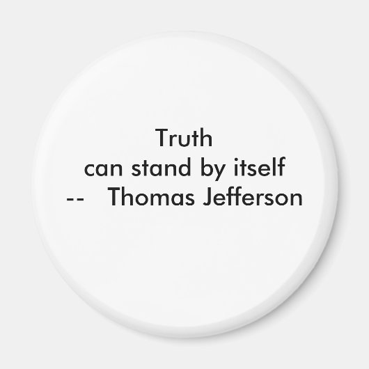 !!!U Create Truthは単独で立ち上げる マグネット (正面)
