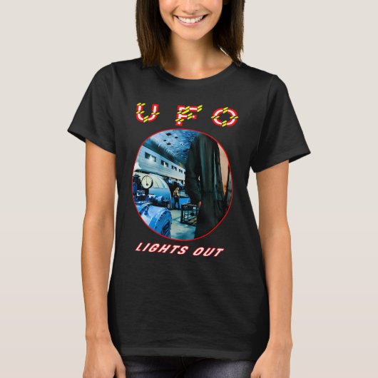 U.F.Oバンド ライトアウト Tシャツ (正面)