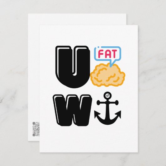 U FAT W xD (正面/裏面)