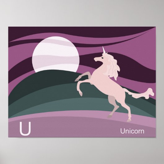 U for unicorn Poster ポスター (正面)