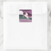 U for unicorn Sticker スクエアシール (バッグ)