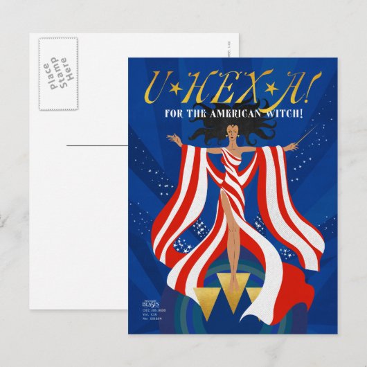 U HEX Aマガジン ポストカード (正面/裏面)