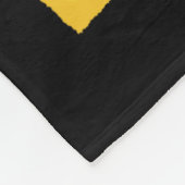 U + I認識度なしでは自閉症を綴れない フリースブランケット (角)