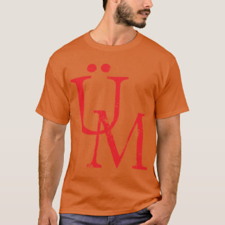 U M ニーチェ 超人 頭字語 Tシャツ
