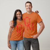 U M ニーチェ 超人 頭字語 Tシャツ (ユニセックス)