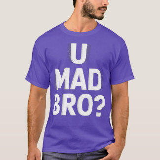 U Mad Bro クラシックフォト Tシャツ