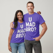 U Mad Bro クラシックフォト Tシャツ (ユニセックス)