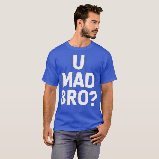 U Mad Bro Classic-Photoroom Tシャツ (正面フル)
