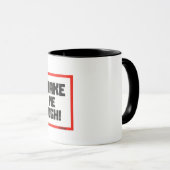 U Make me Laughing Coffee Mug マグカップ (正面右)