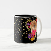 U MAKE MYハートきらきら光るGO - Chow mug ツートーンマグカップ (正面右)