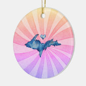 U.P.水彩おもしろいセラミックオーナメント セラミックオーナメント (左)