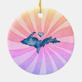 U.P.水彩おもしろいセラミックオーナメント セラミックオーナメント (裏面)