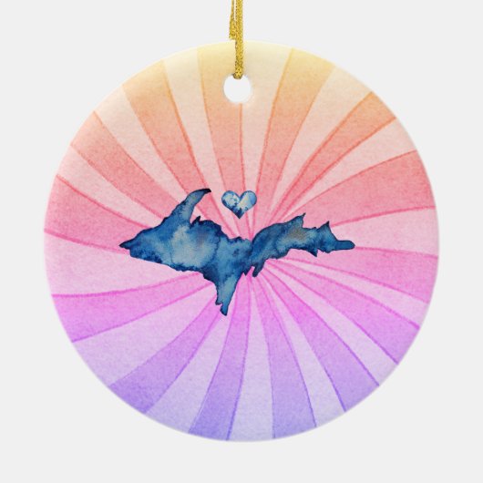 U.P.水彩おもしろいセラミックオーナメント セラミックオーナメント (裏面)