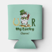 U R私のラッキーチャーム！はst patricks day 缶クーラー (裏面)