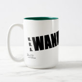 U.R.A. Wanker! Begleyのマグ ツートーンマグカップ (左)