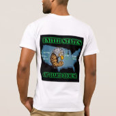 U Sの懸命の家 Tシャツ (裏面)