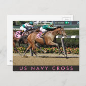 U Sネイビークロス ポストカード (正面/裏面)