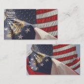 U.S. そしてジョージアは名刺に印を付けます 名刺 (正面/裏面)