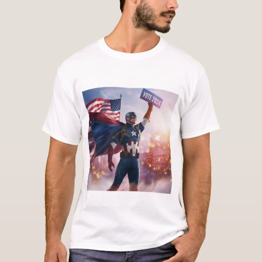 U.S.の投票 Tシャツ (正面)