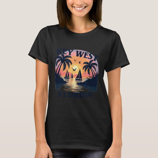 U.s.アイランドシティ – フロリダ鍵群島 tシャツ (正面)