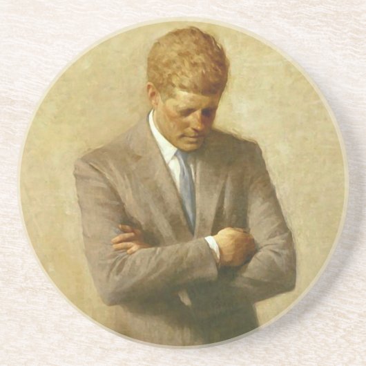 U.S. アーロンShikler著John F Kennedy大統領 コースター (正面)