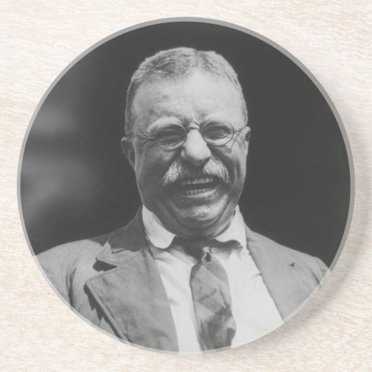 U.S. セオドアTeddy Roosevelt大統領の笑うこと コースター (正面)