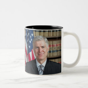 U.S. ネイルGorsuch最高裁裁判官 ツートーンマグカップ