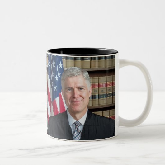 U.S. ネイルGorsuch最高裁裁判官 ツートーンマグカップ (右)