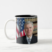 U.S. ネイルGorsuch最高裁裁判官 ツートーンマグカップ (左)