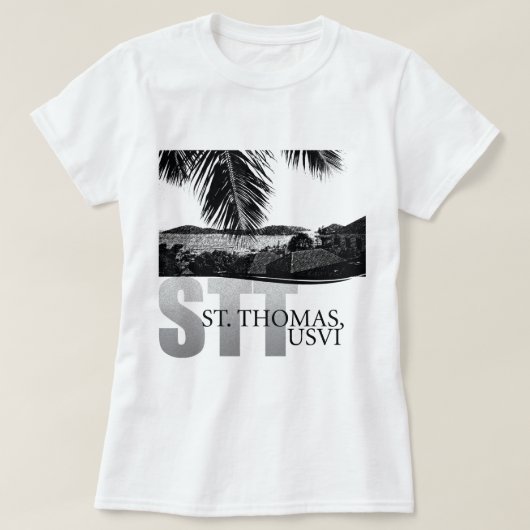 U.S. バージン諸島 Tシャツ (デザイン正面)