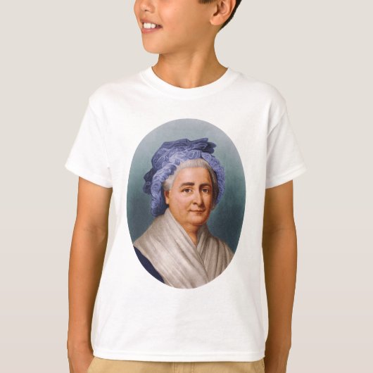 U.S. マーサDandridge Custisワシントン州最初女性 Tシャツ (正面)