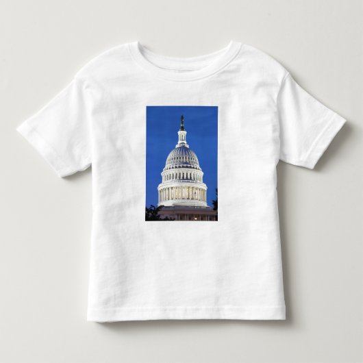 U.S. 国会議事堂のドーム トドラーTシャツ (正面)