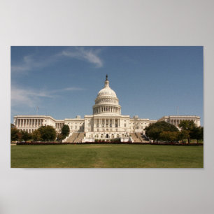 U.S. 国会議事堂の建物 ポスター