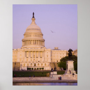 U.S. 国会議事堂、Washington D.C. (地区の ポスター