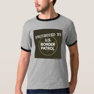 U.S. 国境巡視隊のワイシャツ Tシャツ