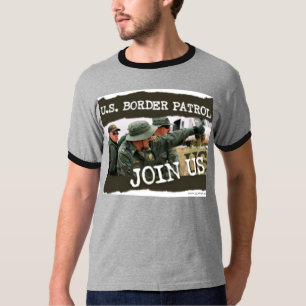 U.S. 国境巡視隊のワイシャツ Tシャツ