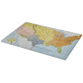 U.S. 地図1776-1884年 カッティングボード (角)