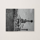 U.S. 戦艦のニュージャージーのin_Warイメージ ジグソーパズル (横)