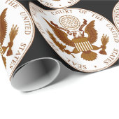 U.S. 最高裁判所のシール ラッピングペーパー (ロールコーナー)