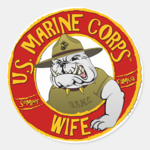 U.S. 海兵隊の妻 ラウンドシール