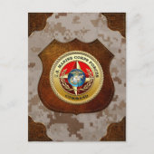 U.S. 海兵隊は強制します命令(MARFORCOM) [3D] ポストカード (正面)