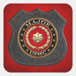 U.S. 海兵隊員: 専攻して下さい(USMCの専攻学生) [3D] スクエアシール