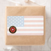 U.S. 海兵隊員: 海兵隊中佐(USMC LtCol) [3D] ラベル (インサイチュ)