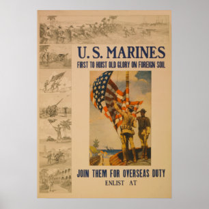 U.S. 海兵隊員: 1913年-ポスター ポスター