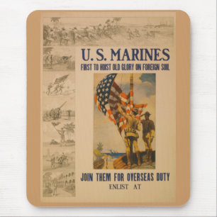 U.S. 海兵隊員: 1913年-マウスパッド#1 マウスパッド