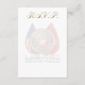 U.S. 海兵隊員: USMCの正装[3D] 出欠カード (裏面)