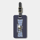 U.S. 海軍シービー ラゲッジタグ (正面縦)