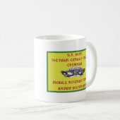 U.S. 海軍ベトナムの戦闘の技術の塔乗員 コーヒーマグカップ (正面右)